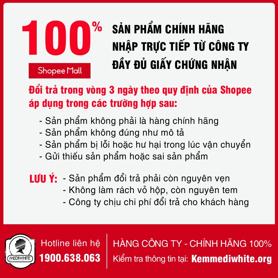 Kem Trang Điểm Trắng Da Medi White Chính Hãng - Medi Face Makeup - Kem Trang Điểm Chống Nắng Trắng Da Medi White | BigBuy360 - bigbuy360.vn