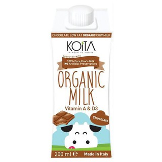 Sữa bò hữu cơ Koita 200ml