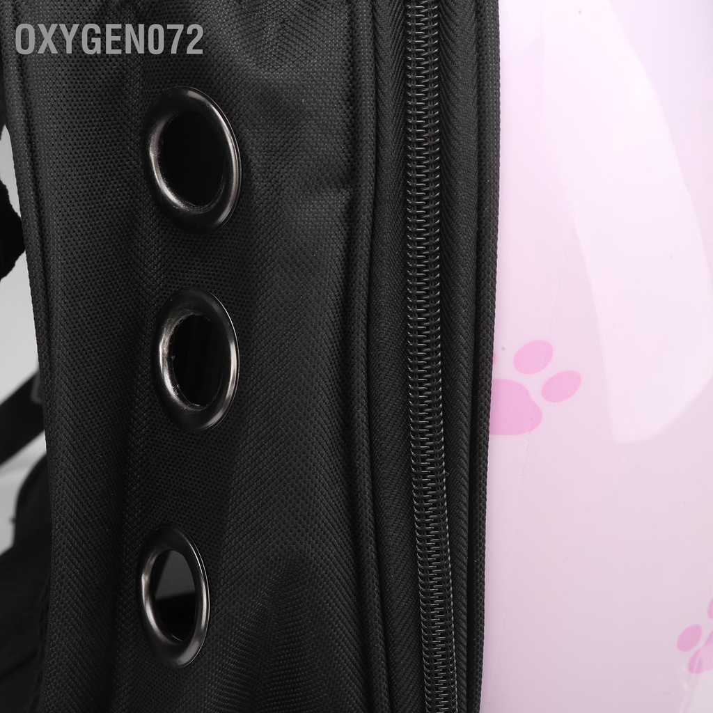 Oxygen072 Balo Bong bóng cho Mèo và Chó con không thấm nước Di động Du lịch Không gian Knapsack Capsule