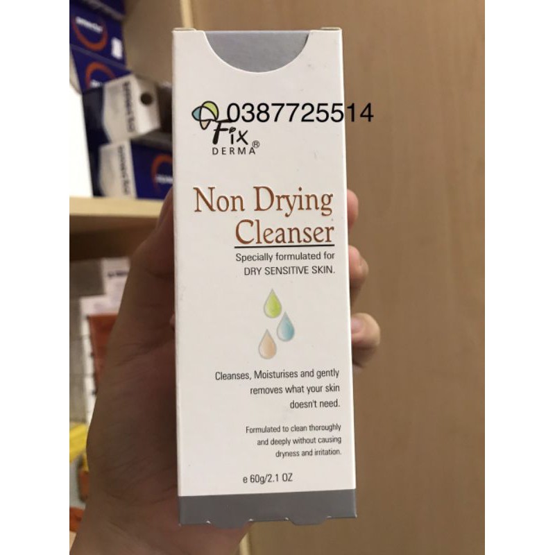 Fixderma Sữa Rửa Mặt Non Drying Cleanser 60g