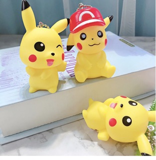 😍Móc khoá pikachu cute phô mai que