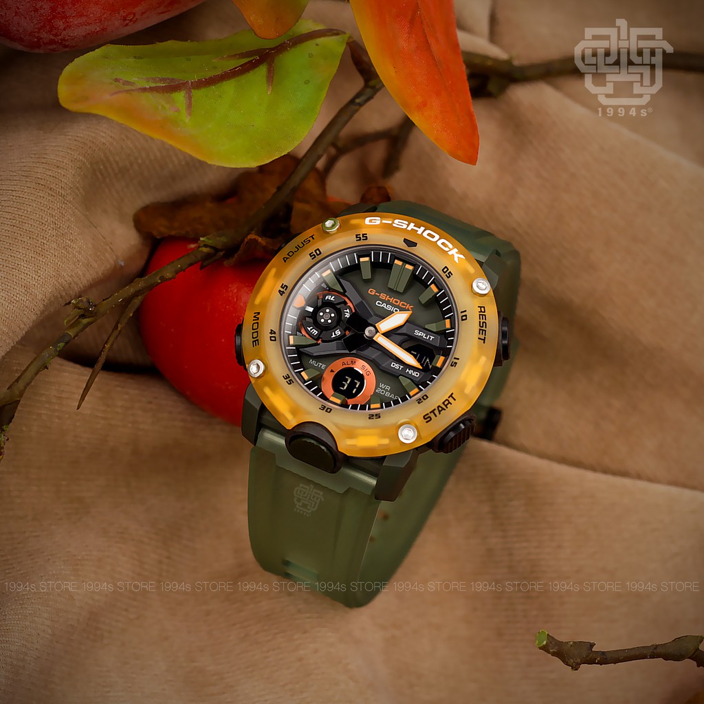 Đồng hồ nam Casio G-SHOCK GA-2000 / GA-2000HC-3A / GA-2000HC-7A chống va đập, hàng chính hãng