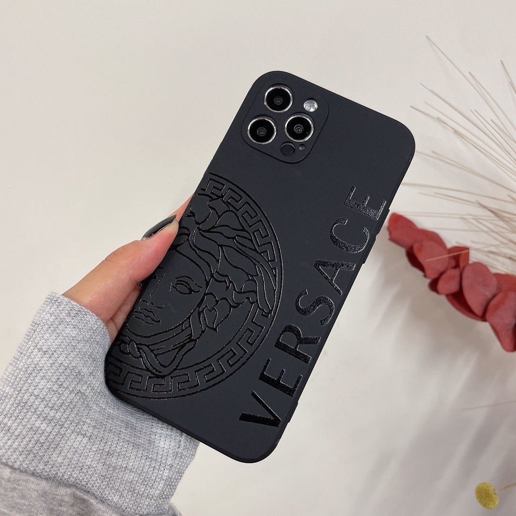 Ốp điện thoại in hình versace cổ điển cho iPhone7 / 8px xr xsmax 11 12promax