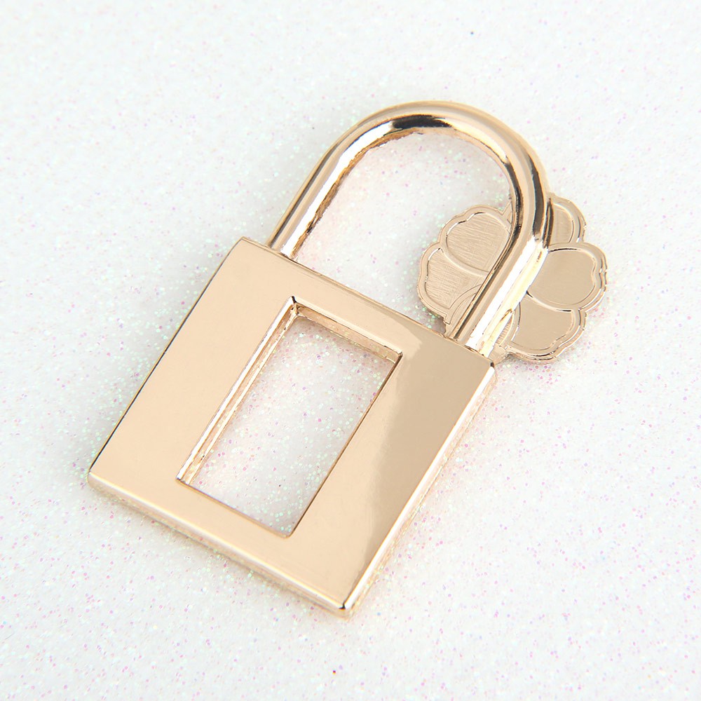 Handbag Bag Accessories Exquisite Flower Craft Turn Lock