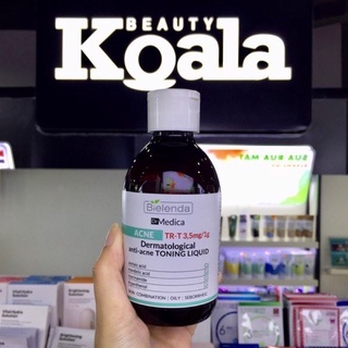Toner nước hoa hồng Bielenda Dr Medica cấp nước, giảm mụn