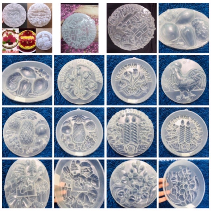 🌺Khuôn 20cm, Đổ Rau Câu, Làm Bánh Nhiều Mẫu