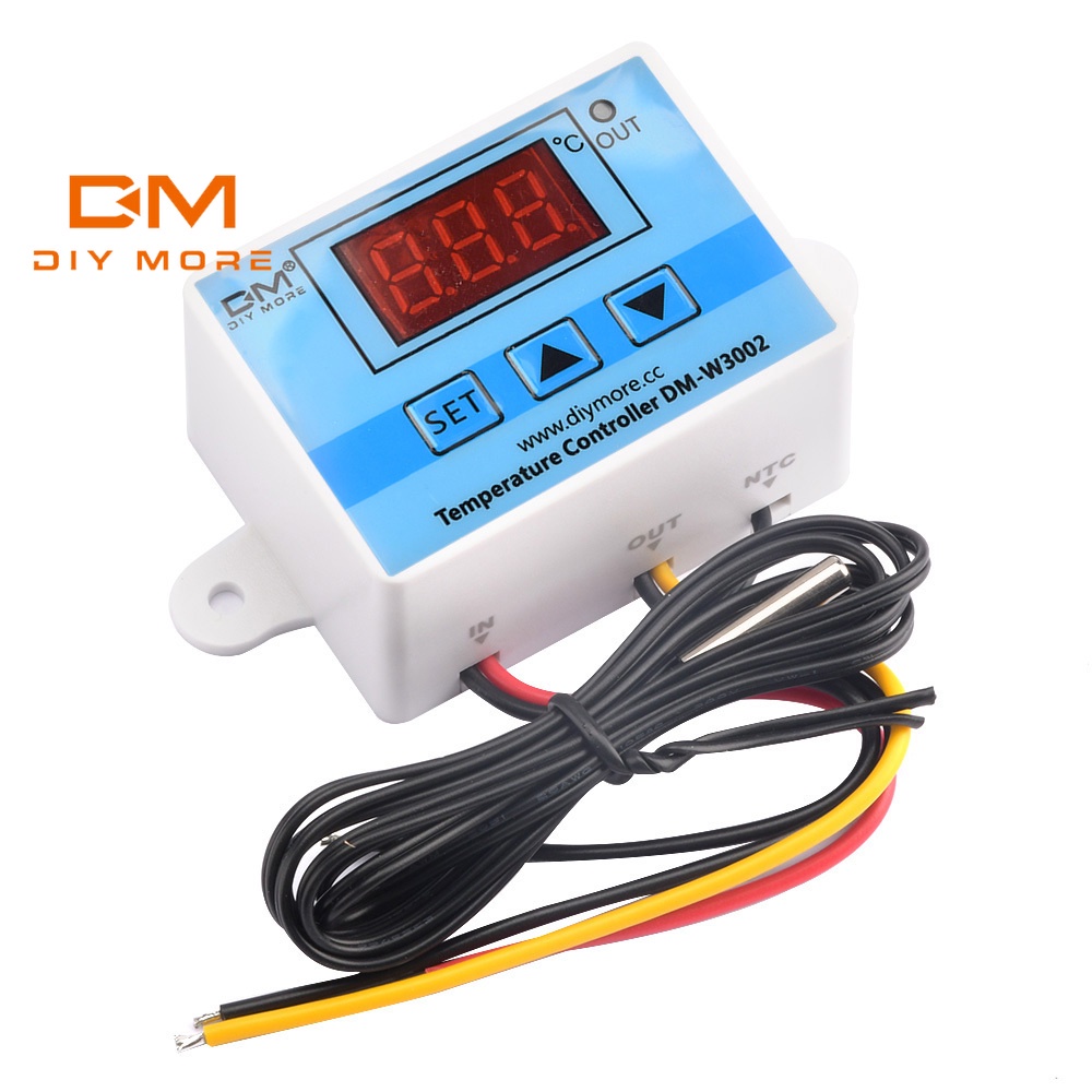 Bộ điều nhiệt kỹ thuật số DIYMORE XH-W3002 DC 12V 24V AC 110-220V
