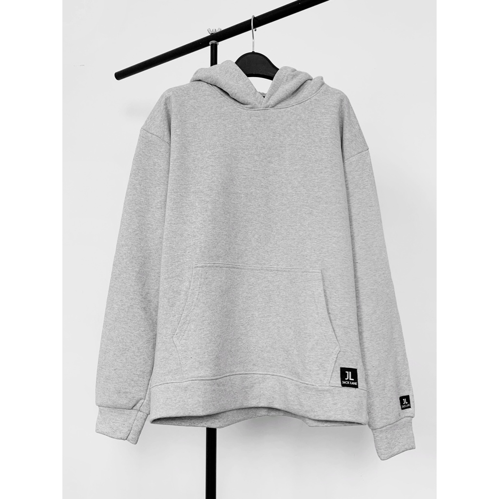 Áo Hoodie oversize trơn Basic, JACKLANE , Áo nam nữ  Unisex Jack Lane dài tay chất vài dày ấm  phong cách Hàn Quốc