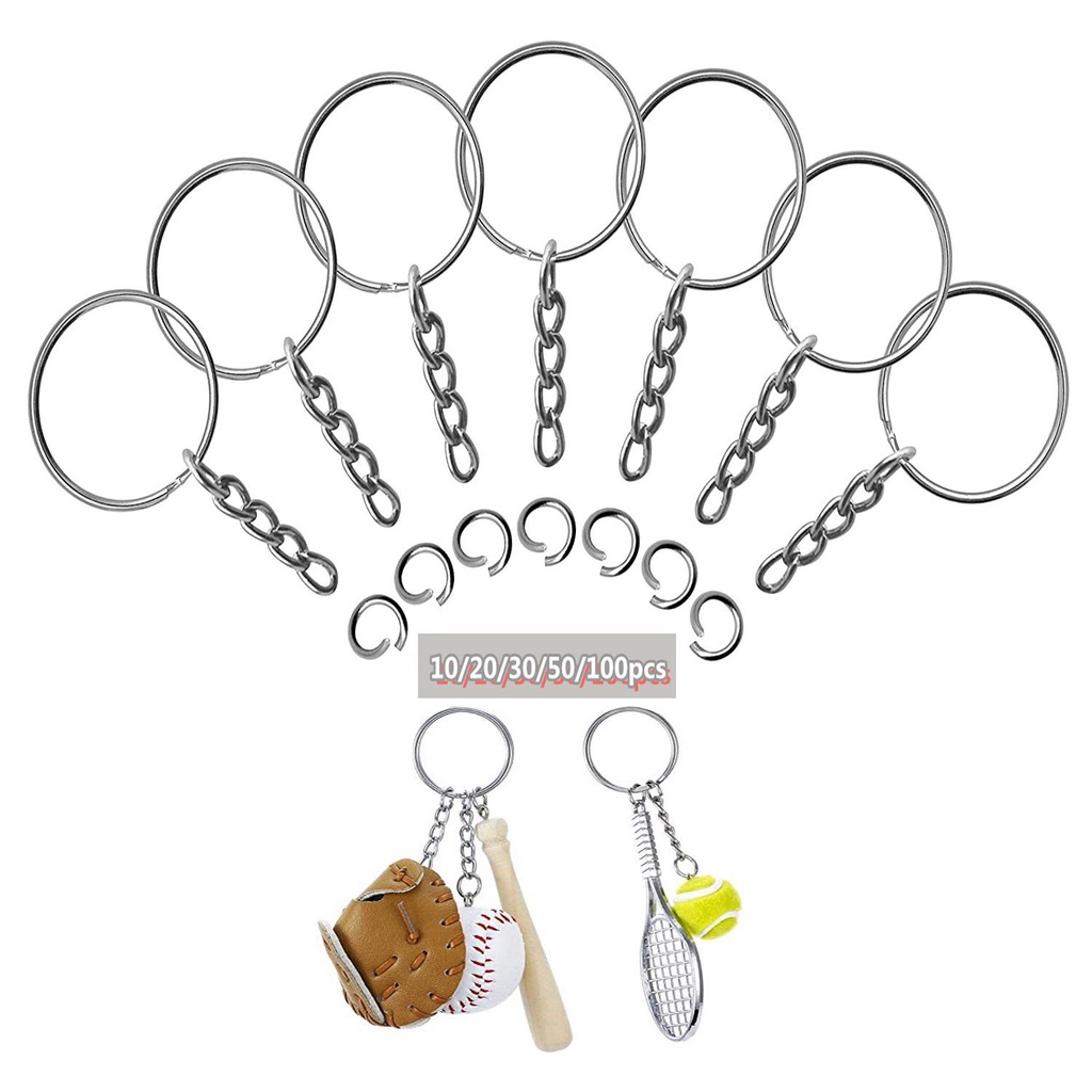 WTTLE Set 10 / 20 / 30 / 50 / 100 Vòng Tách Đường Kính 25mm