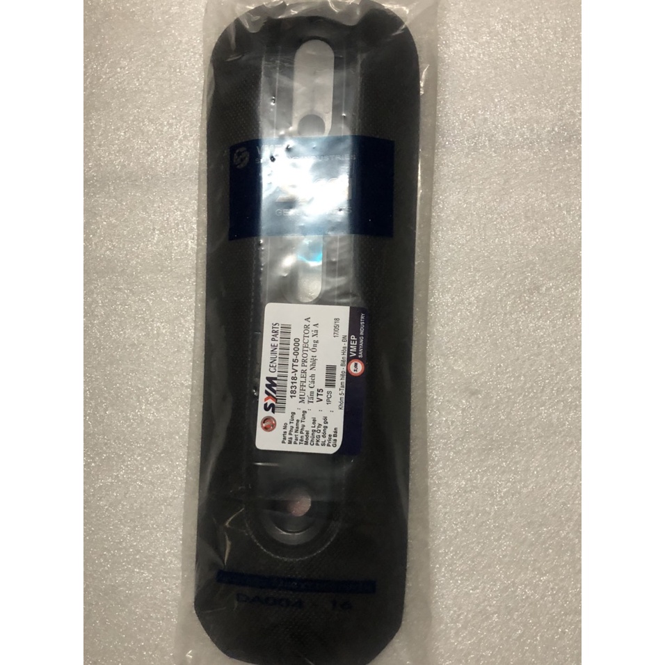 Vĩ bô/ Tấm cách nhiệt ống xả xe Elizabeth Mã VT5