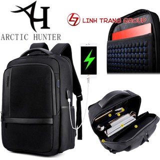Balo Arctic Hunter cho laptop tích hợp cổng sạc USB - Oz55