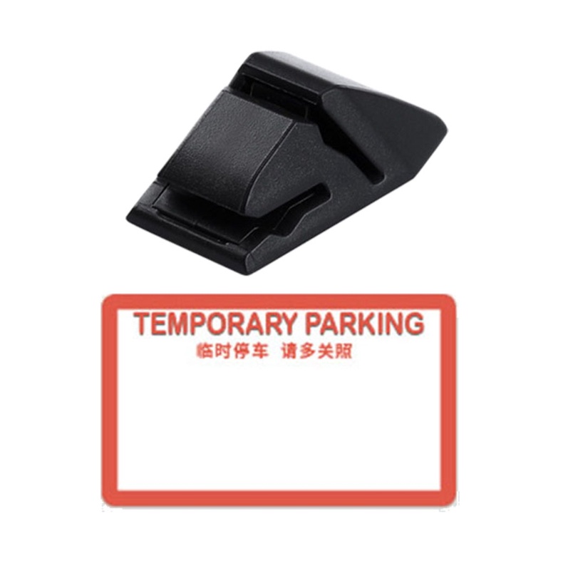 1 Bộ Kẹp Cố Định Thẻ Đỗ Xe Hơi / Văn Phòng Đa Năng Tiện Dụng