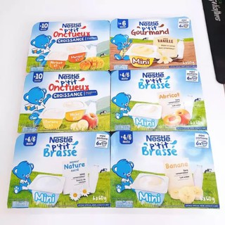 Váng sữa nestle vỉ 6 hộp 60gr*6 - pháp date 2021