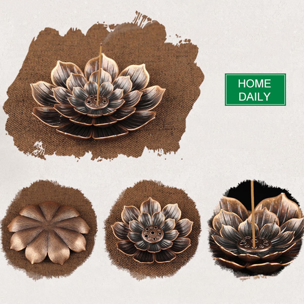 Epoch Đế Đốt Trầm Hương Bằng Hợp Kim Đồng Phong Cách Trung Hoa