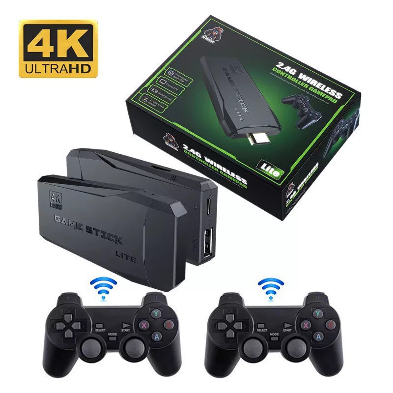 [HOT NEW] Máy Chơi Game Stick 4k HDMI 3500 game + thêm 20 game mới, game việt hóa, máy điện tư - BH 12 THÁNG | BigBuy360 - bigbuy360.vn