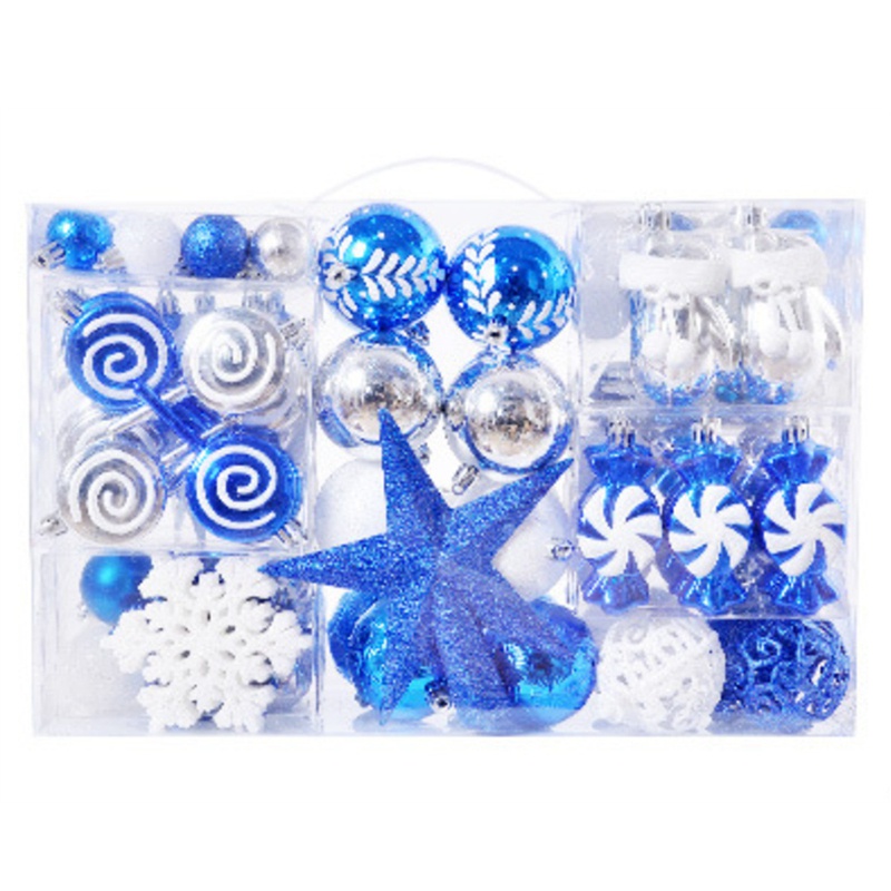 Set 130 Trái Châu Trang Trí Cây Thông Noel