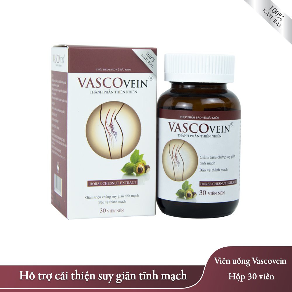 Kem Bôi-Viên Uống Hỗ Trợ Suy Giãn Tĩnh Mạch Vascovein Oribe