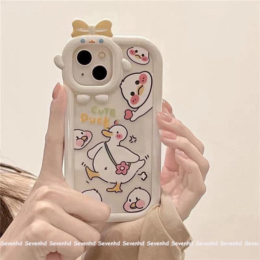Ốp Điện Thoại Mềm Trong Suốt Họa Tiết Hoạt Hình Cho iPhone 14 13 12 11 Pro Max Xs Max Xr X 7 8 6 6s Plus