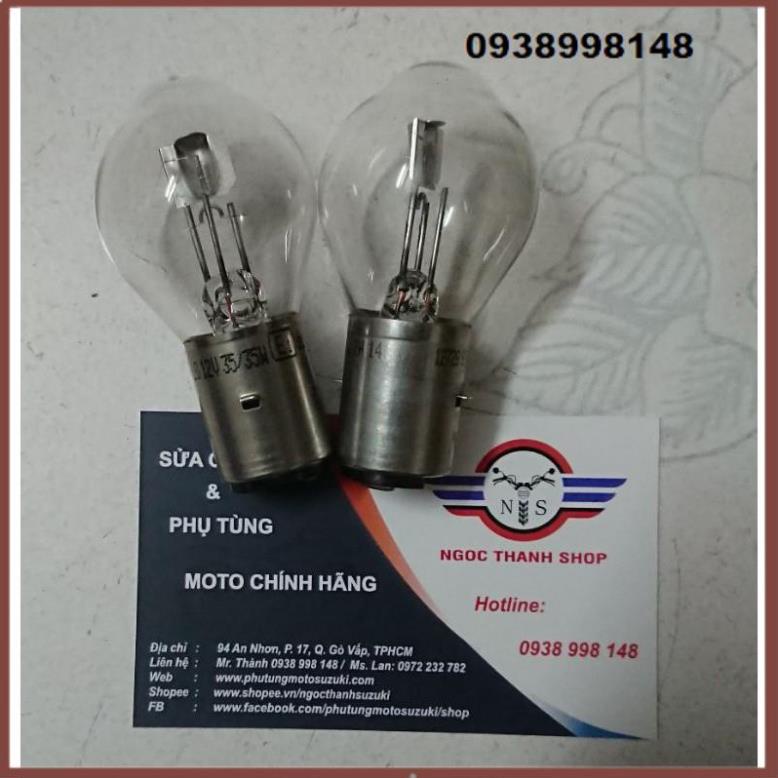 Bóng đèn pha zin Cho các dòng xe GN125-2F YB125 GZ125 GZ150 EN125 EN150 HJ GD110 -NTS