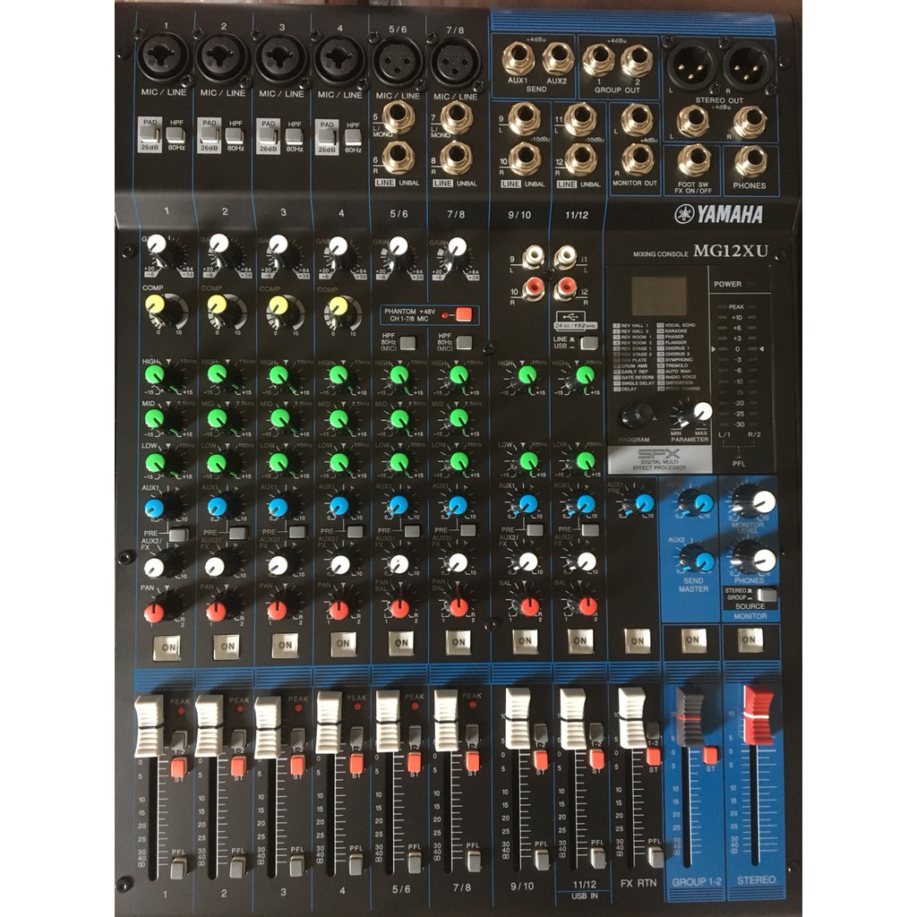 Bàn mixer YAMAHA MG12XU