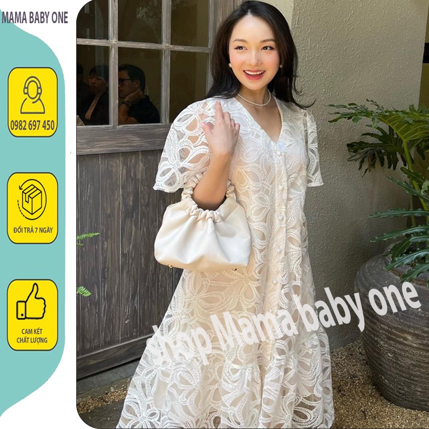 VÁY BẦU DỰ TIỆC-ĐẦM BẦU CÔNG SỞ THIẾT KẾ VẢI REN DÁNG SUÔNG ĐUÔI CÁ CAO CÁP 2 LỚP. ĐILÀM, CHƠI...