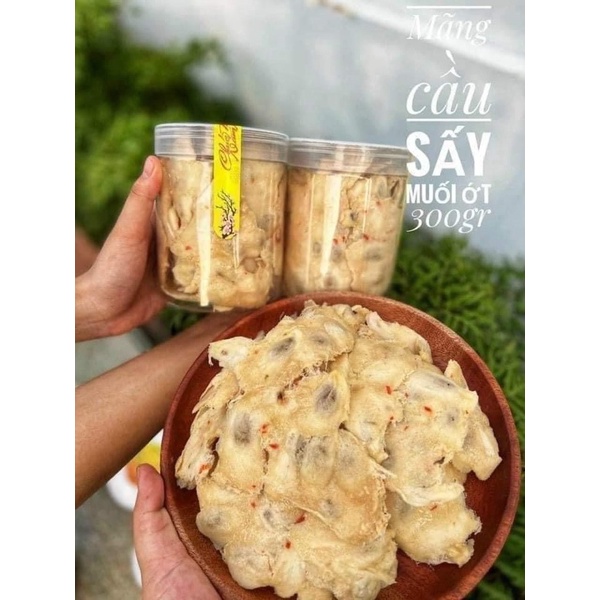 Mãng cầu sấy muối ớt(Hủ 300gr)