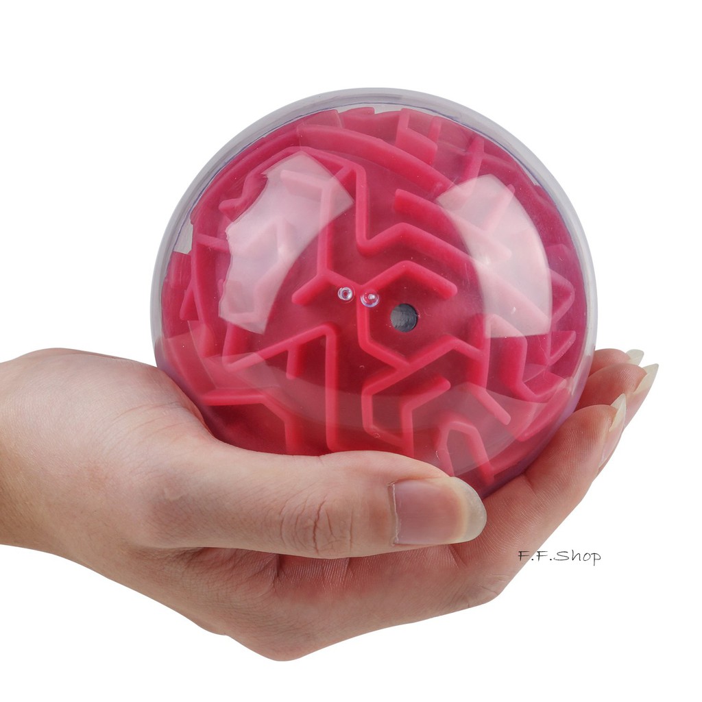 3D Magic Maze Puzzle Ball Cube Brain Teaser Game Learning Education Puzzle Toys Khối Rubik