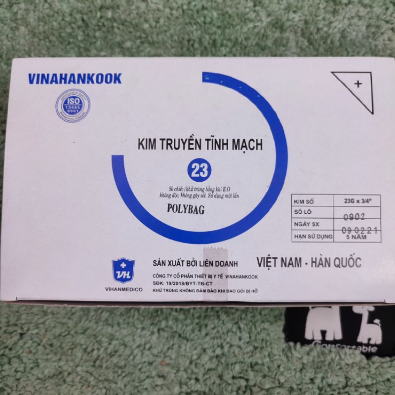 [Combo 10] Kim Bướm 23G Truyền Tĩnh Mạch Vinahankook | Kim Bướm Vinahankook