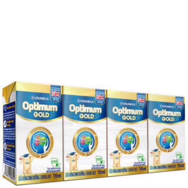 Sữa bột pha sẵn Optimus gold 110ml × 48 hộp