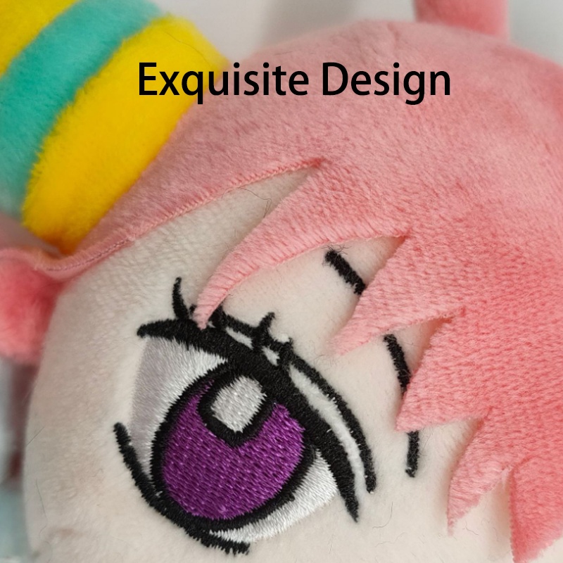 Anime One Piece Red Uta Shanks Plush Toy Anime Peripheral Red-haired Daughter Cartoon Kawaii Stuffed Toy Doll