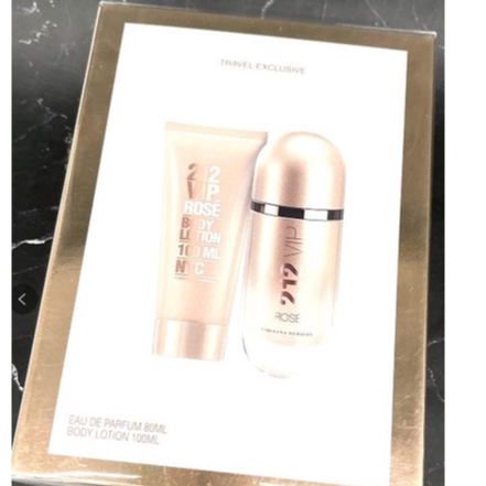 BỘ NƯỚC HOA NỮ CAROLINA HERRERA 212 VIP ROSÉ | Thế Giới Skin Care
