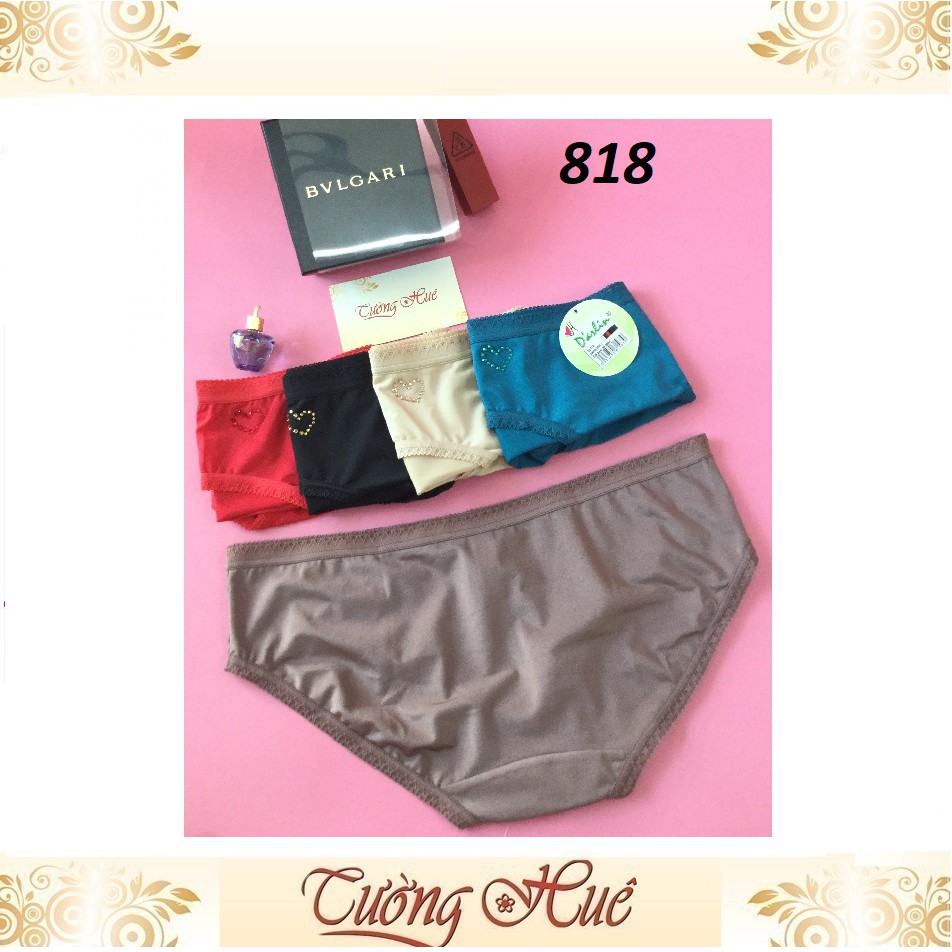 Quần lót nữ Darlin DL818 trơn tim.