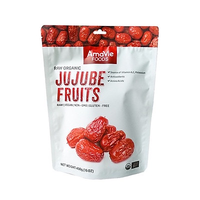 Táo đỏ + Kỷ tử hữu cơ AmaVie Foods