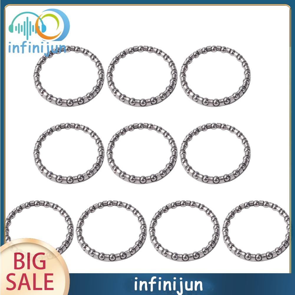 Set 10 Vòng Bi Cho Phuộc Xe Đạp 34 / 44mm