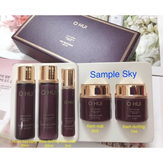 Set dưỡng da Ohui Age Recovery 5 sản phẩm
