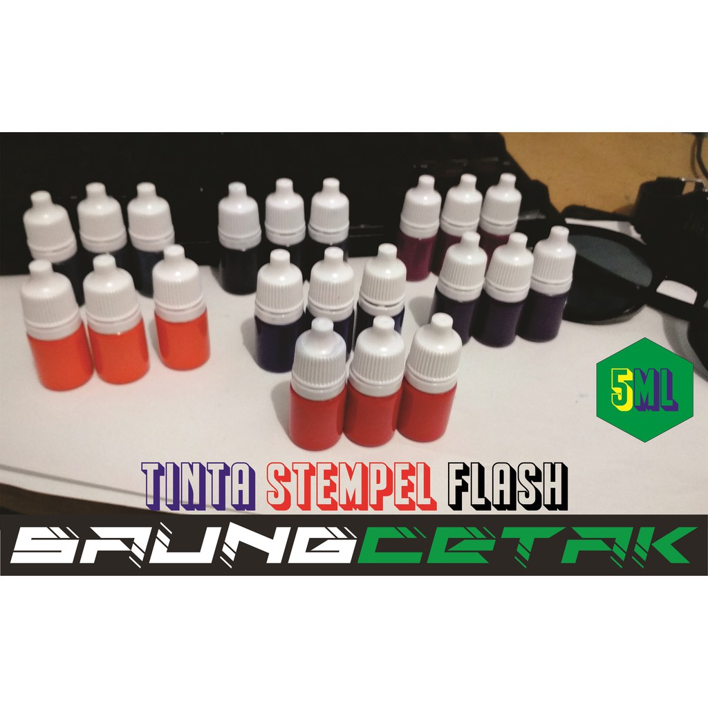 Flash Stamp Ink 5ml | | + Bubble Wrap