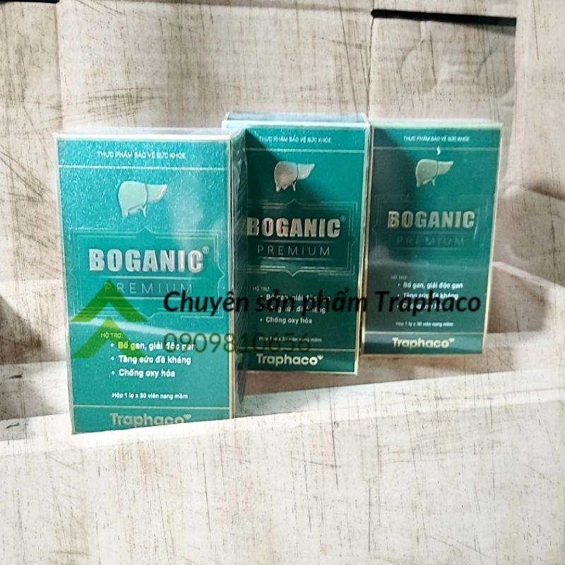 Boganic Premium Traphaco hàng cao cấp – Bổ gan, giải độc gan, tăng sức đề kháng, chống oxy hóa