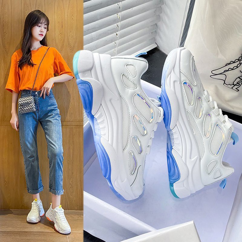 Giày Thể Thao Nữ Đế Cầu Vồng - 138