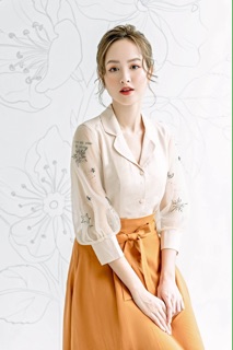 Chân váy chữ A dáng suông