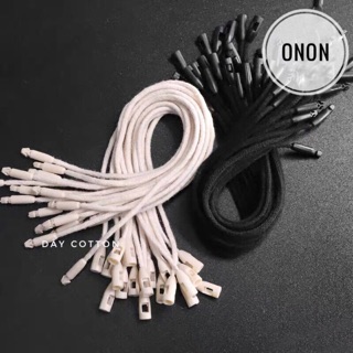 Dây Cotton treo nhãn mác Kem Đen - 100 sợi