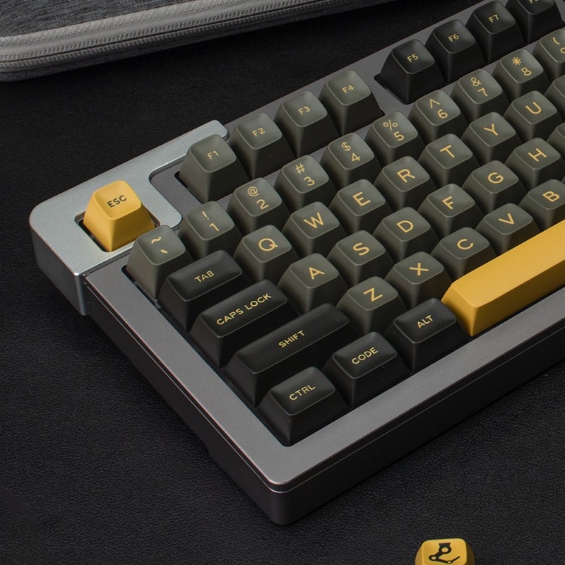 [Mã 55ELSALE1 giảm 7% đơn 300K] Set keycap Cho Bàn Phím Cơ SA AIFEI Black Shimmer 170 Nút