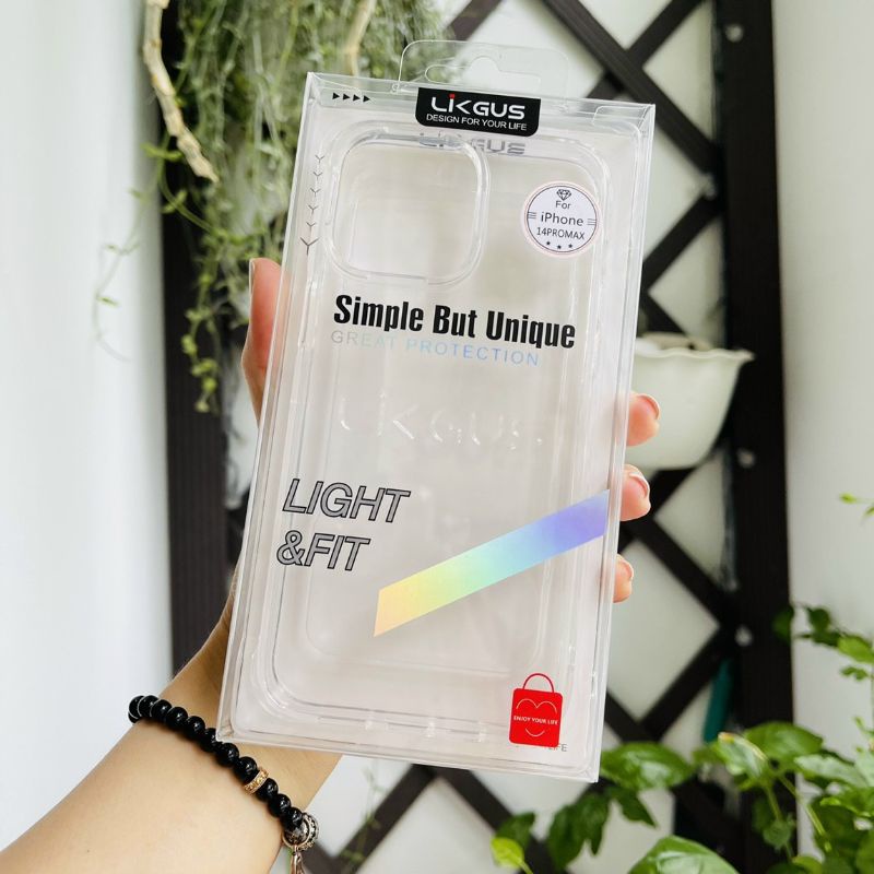 Ốp lưng LikGus trong viền mềm cho iPhone 14 pro max,14,13 pro max,13 pro,13,12, 12 Pro,12 Pro Max,11 Pro Max