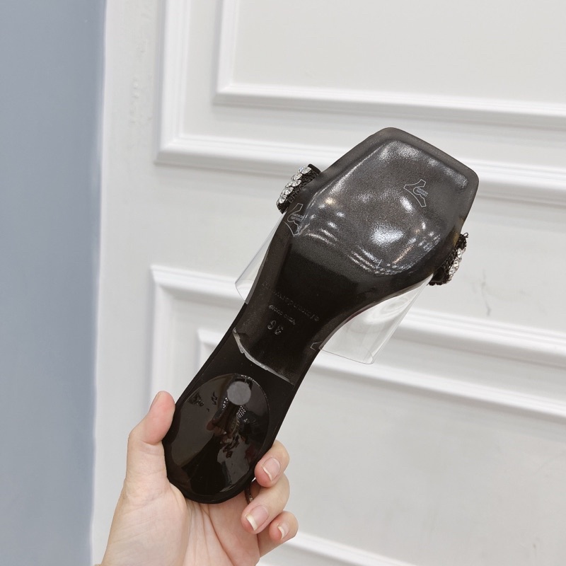 Guốc cao gót quai đá hàng cao cấp fullbox