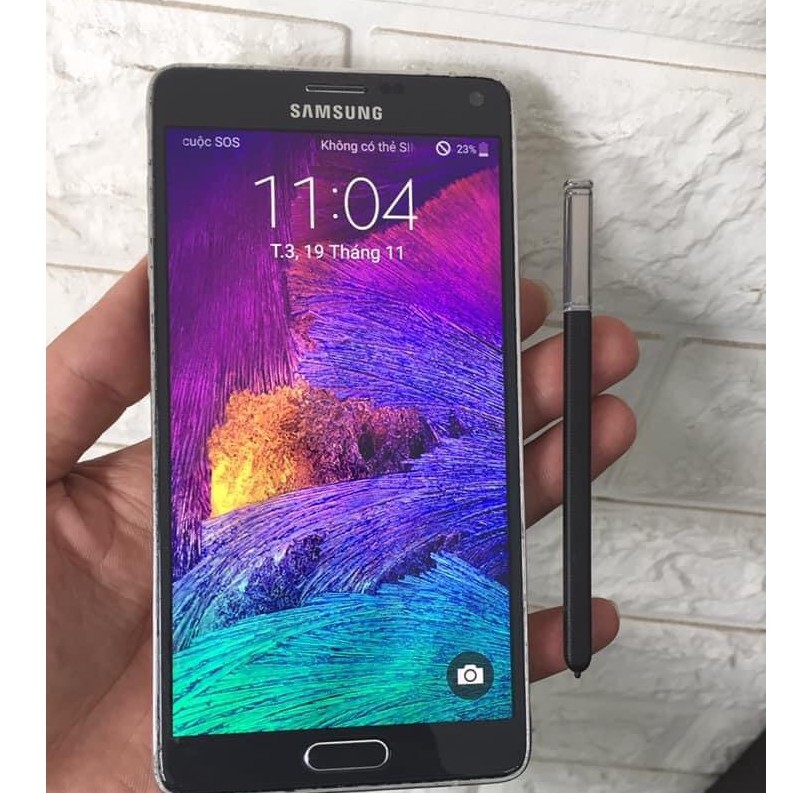 Điện thoại Samsung Galaxy Note 4 Ram3/32G chính hãng nhập khẩu- Chơi Game nặng mượt