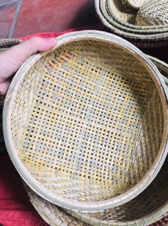 Rổ tre vỏ tre