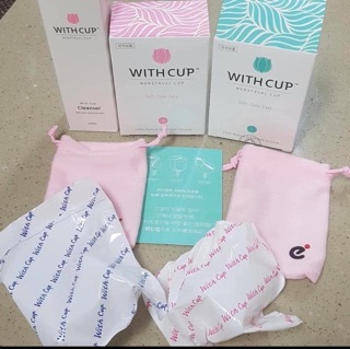 SET 2 CỐC NGUYỆT SAN With Cup Hàn Quốc