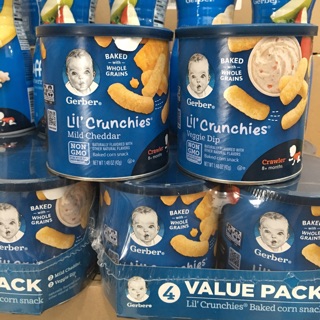 Bánh ăn dặm Gerber Lil’ Crunchies 42g