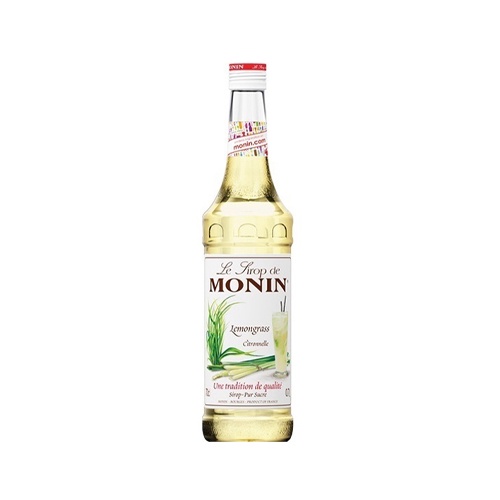 Siro Monin sả (lemon grass) chai 700ml. Hàng Công ty có sẵn giao ngay