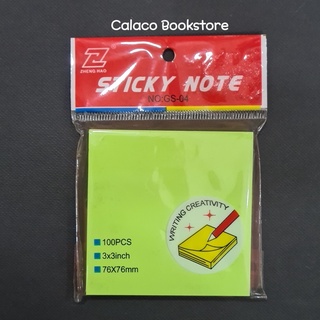 Giấy note dạ quang 100 tờ giá rẻ gs-04
