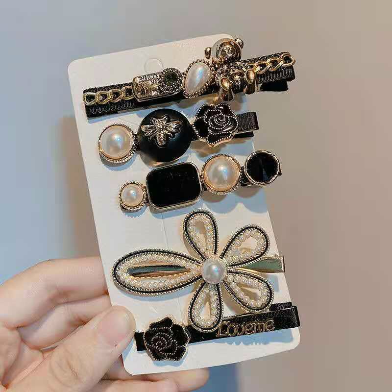 SET 5 KẸP TÓC VÂN NỔI SANG CHẢNH